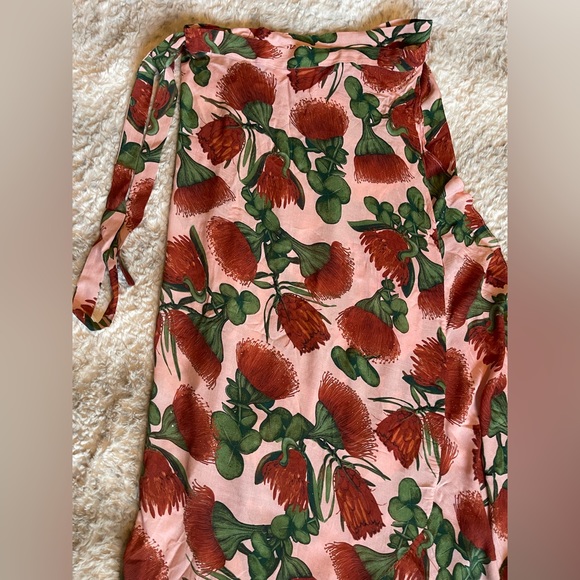 ADRIANA DEGREAS- Fiore Pareo Skirt With Ruffles - Picture 7 of 9